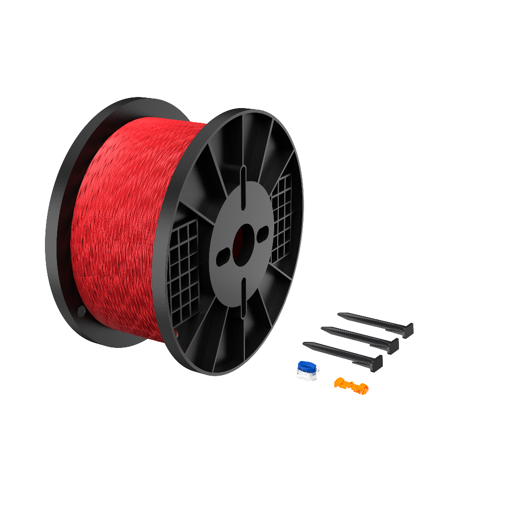 Stredná inštalačná sada AIK0300 s 300m 3.4mm ohraničujúcim káblom pre robotické kosačky