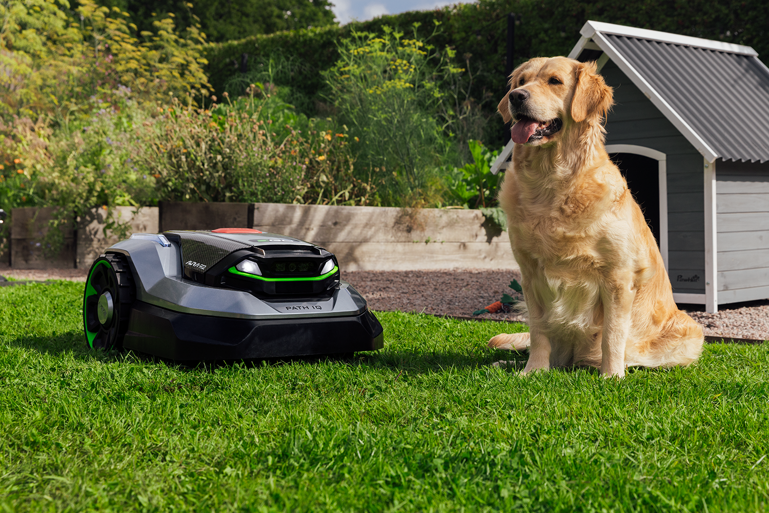 Robotická kosačka EGO AURA-R2 RMR6000E | 10Ah Batéria | 6000 m²