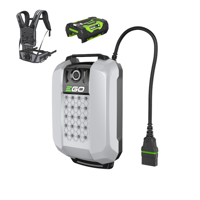 Batéria s popruhmi a adaptérom