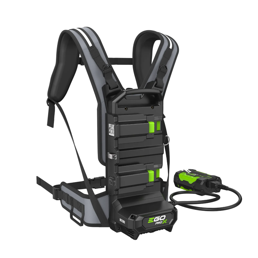 Chrbtový nosič EGO Power+ duálny s technológiou Peak Power™