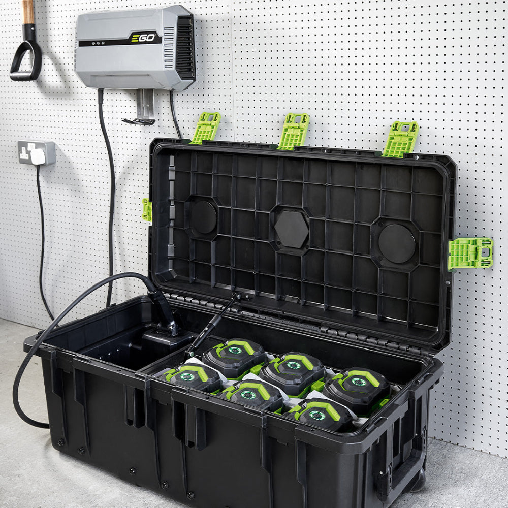 Multinabíjací box EGO Power+ nabíjací box pre 6 batérií