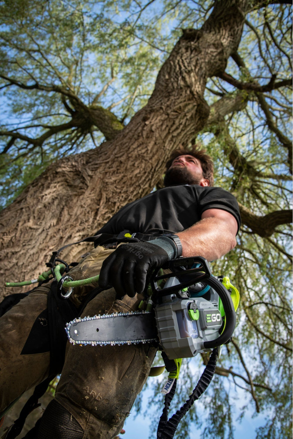 EGO Power+ CS1200E  kompaktná 30 cm akumulátorová reťazová píla