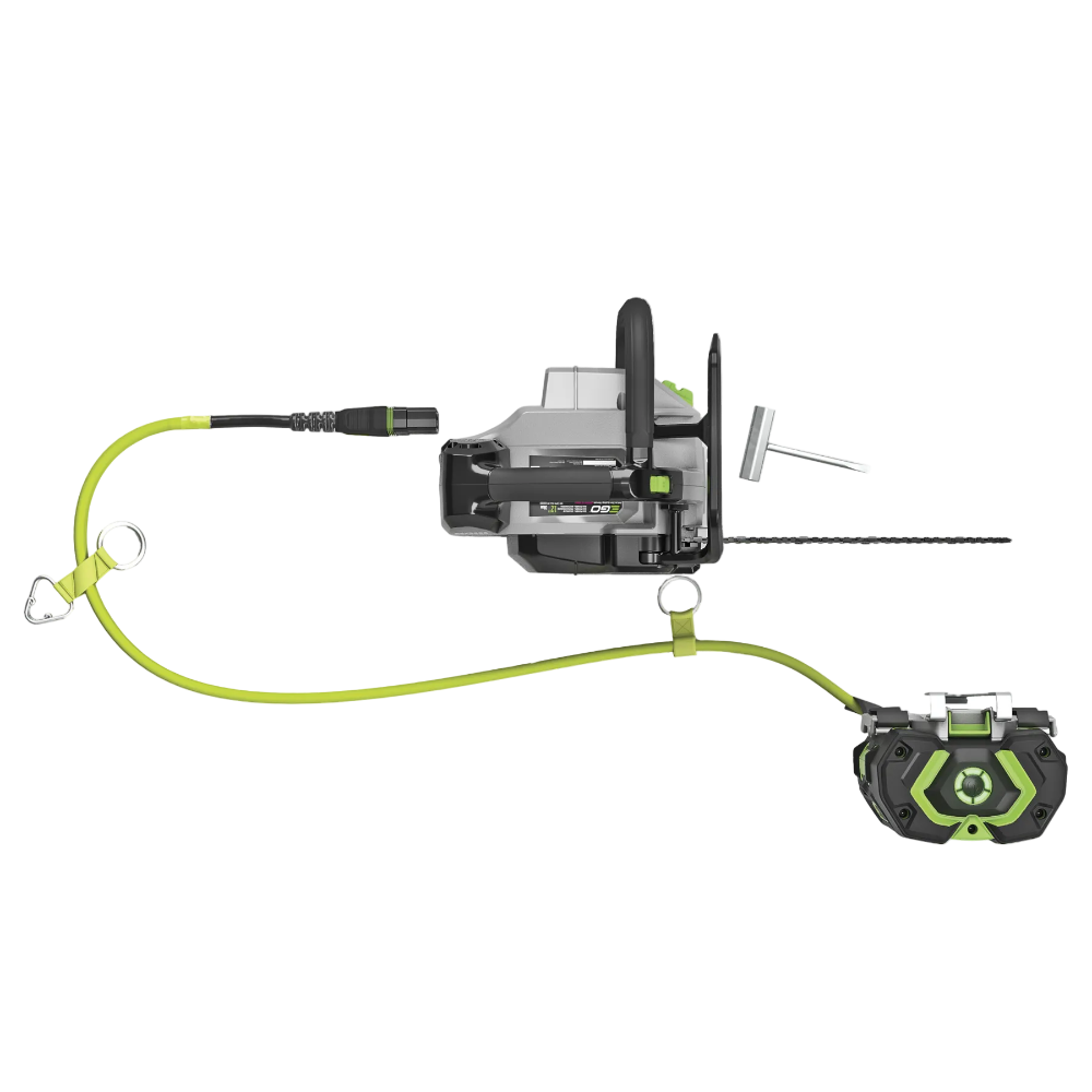 Opaskový nosič batérie EGO profesionálne riešenie pre arboristov