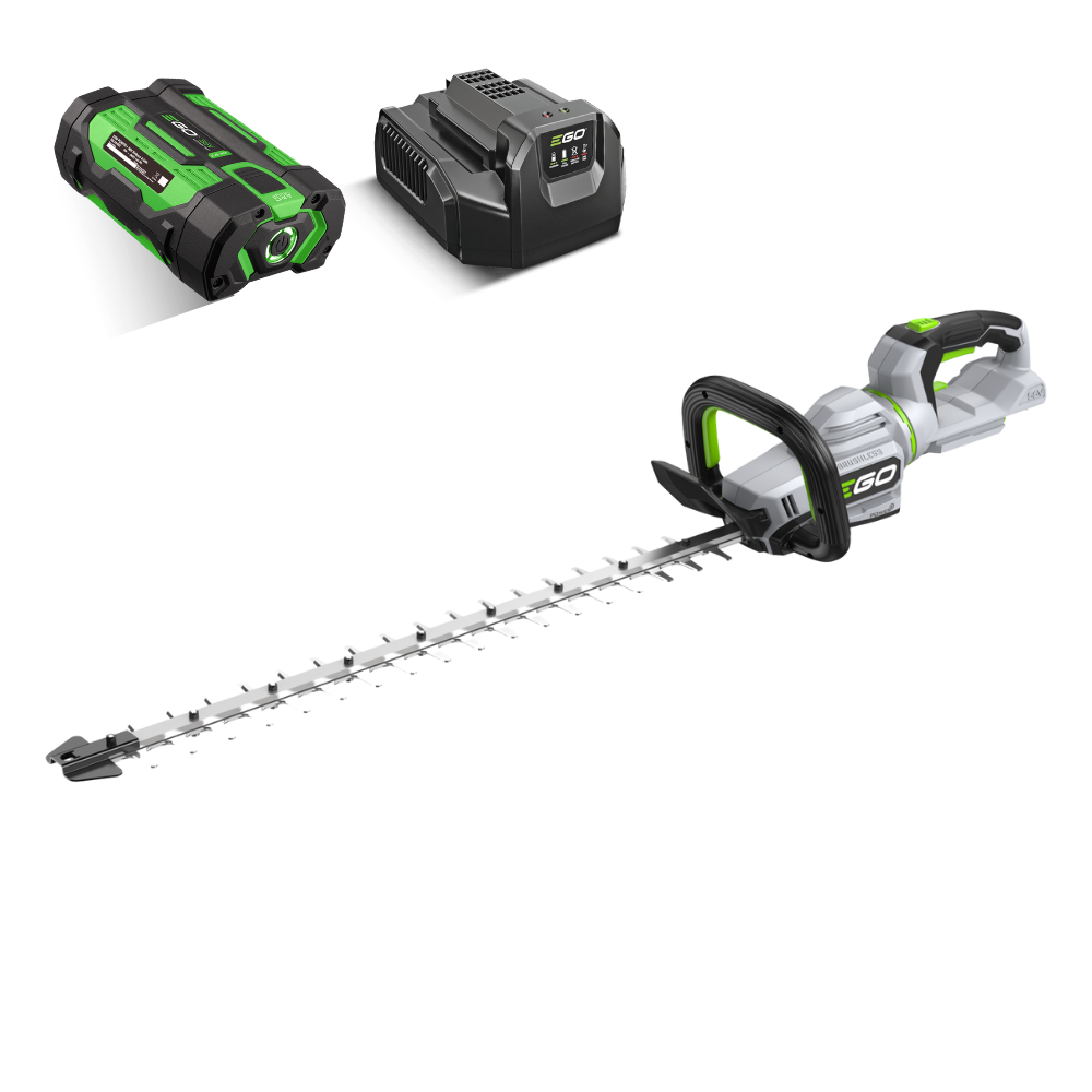 EGO Power+ HT2600E / HT2601E (66 cm) – výkonné aku nožnice na živý plot / plotostrih na veľké a dlhé ploty