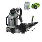 EGO POWER+ LB6000E / LB6002E / LB6000E-K1103 výkonný a univerzálny aku fukár na lístie pre náročnejších používateľov