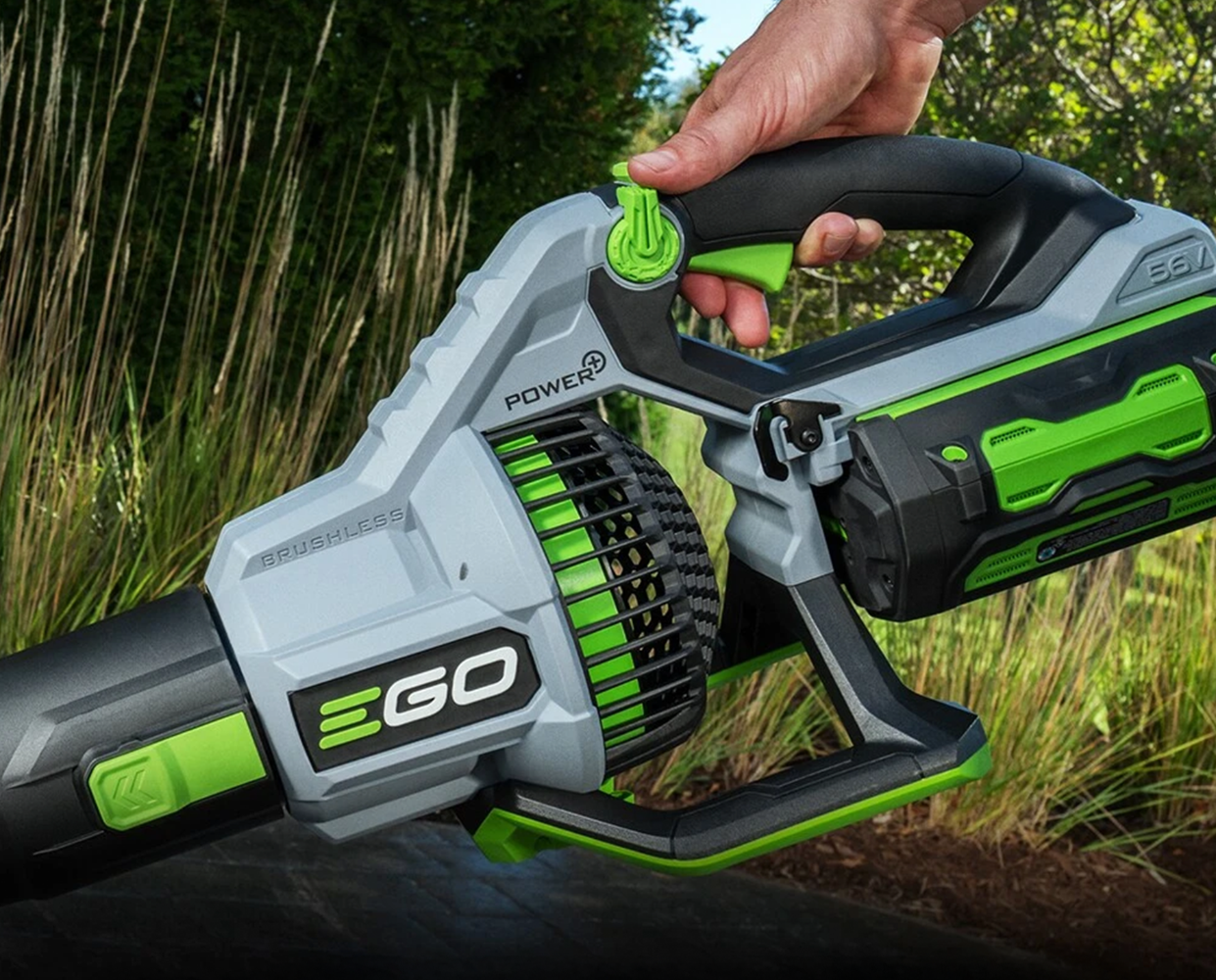 EGO POWER+ LB7650E špičkový ručný aku fukár na lístie pre veľké plochy