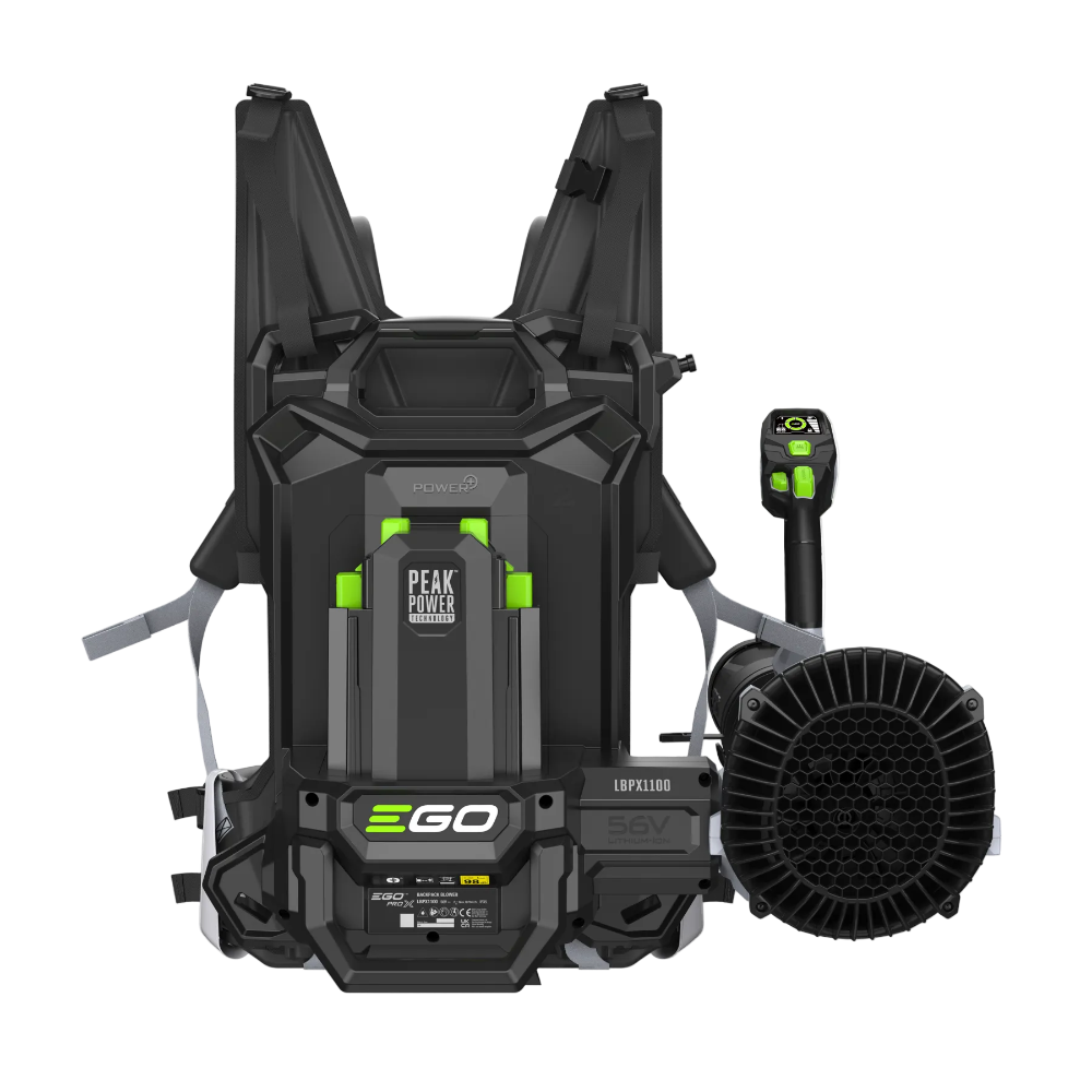 EGO POWER+ LBPX1100 profesionálny chrbtový aku fukár PRO X s maximálnym výkonom