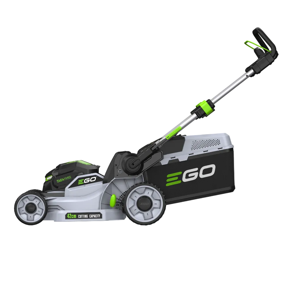 EGO LM1710E bočný pohľad so zberným košom