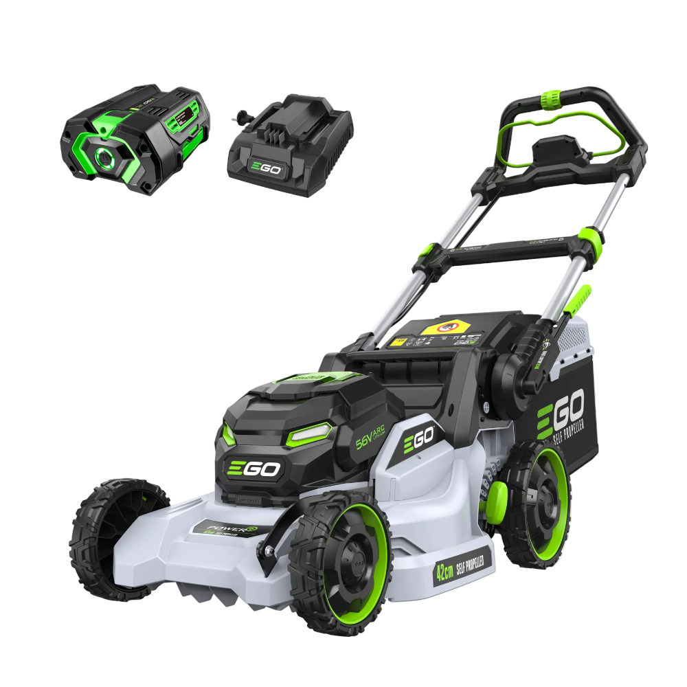 Akumulátorová kosačka EGO POWER+ 42 cm s pojazdom