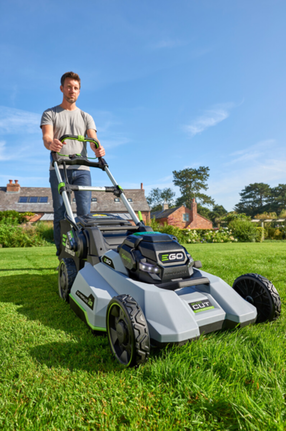 Akumulátorová kosačka EGO POWER+ 52 cm s pojazdom