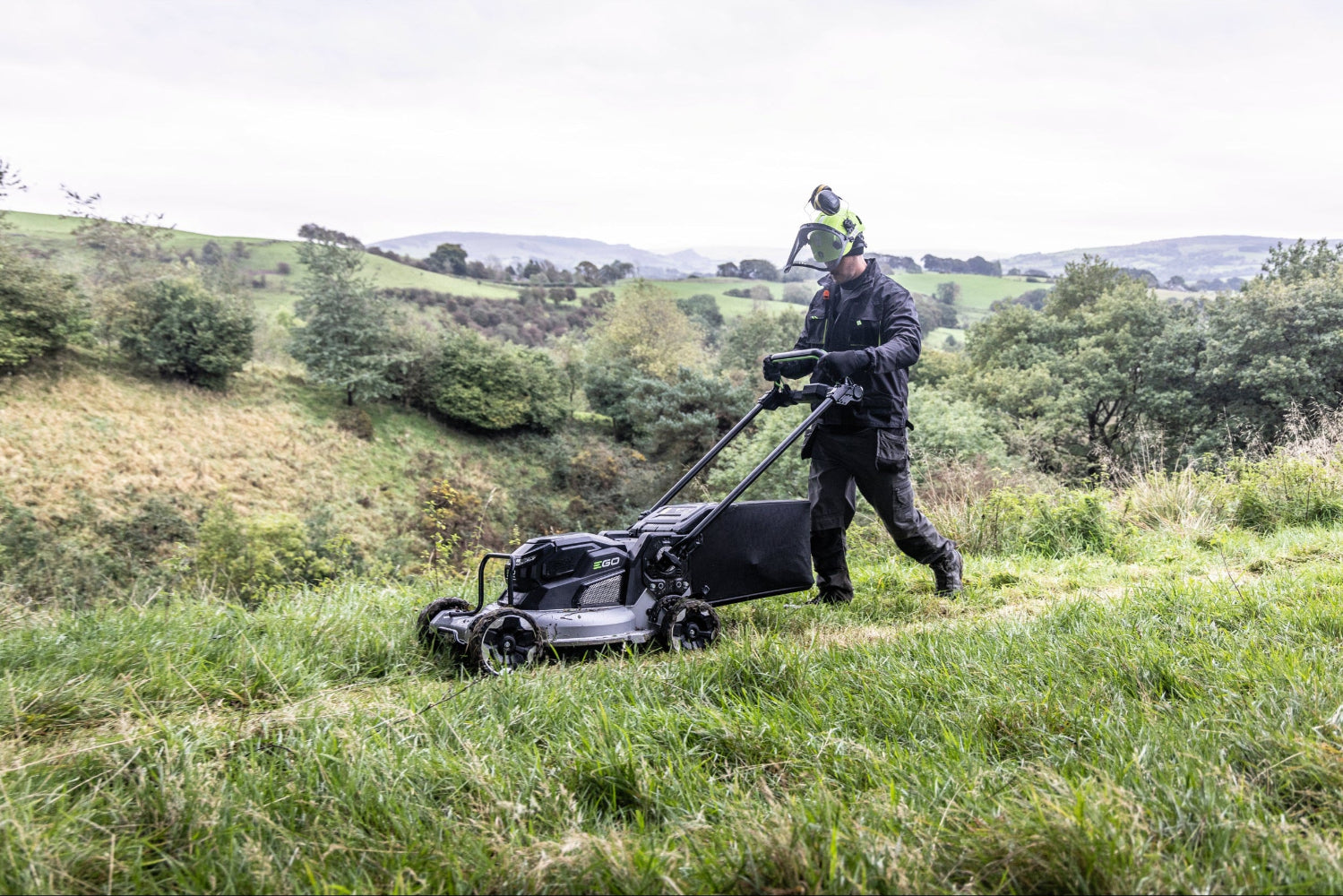 Akumulátorová kosačka EGO POWER+ 53cm PRO X s pojazdom