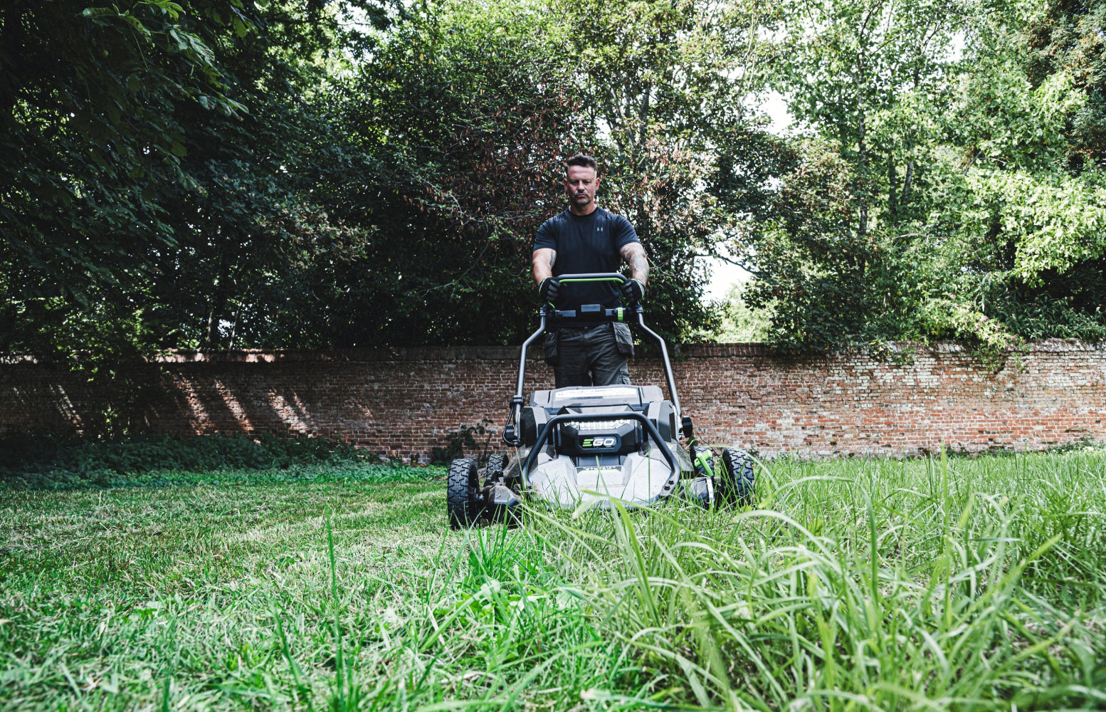 Akumulátorová kosačka EGO POWER+ 76 cm PRO X s pojazdom