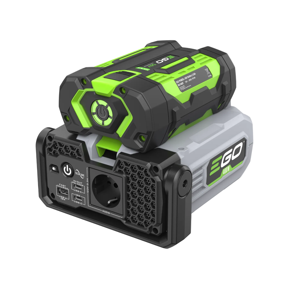 Nabíjacia stanica EGO Power+ Nexus Escape 400 W menič napätia 230 V