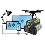 Nabíjacia stanica EGO Power+ Nexus Escape 400 W menič napätia 230 V