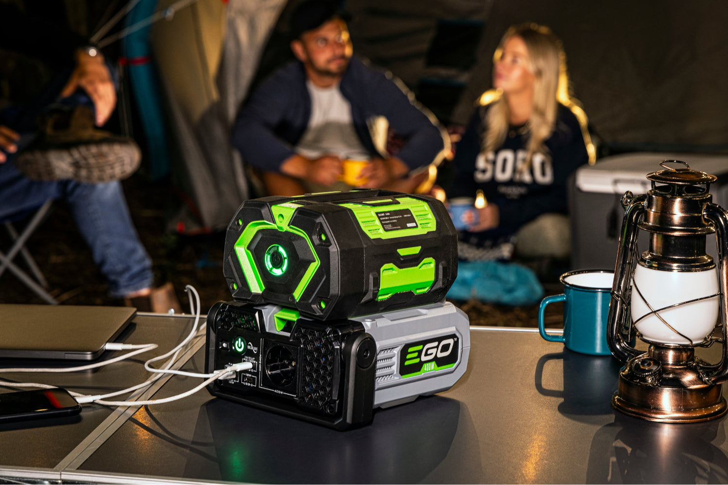 Nabíjacia stanica EGO Power+ Nexus Escape 400 W menič napätia 230 V