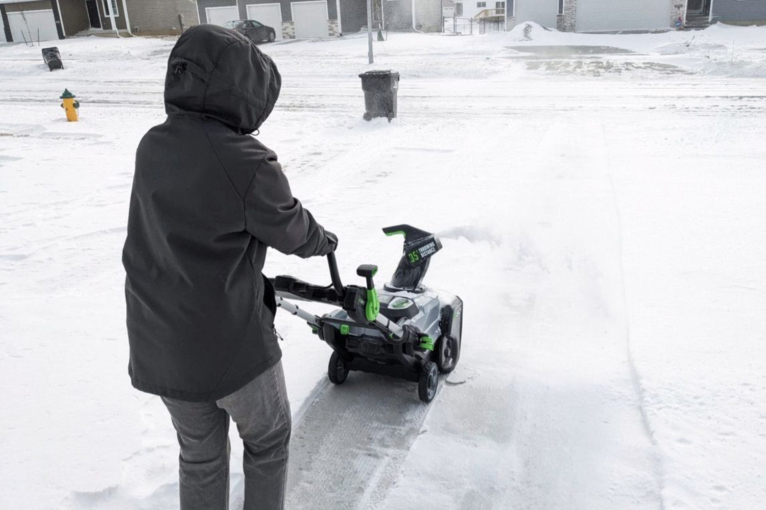 EGO Power+ 1-stupňová snehová fréza SNT212