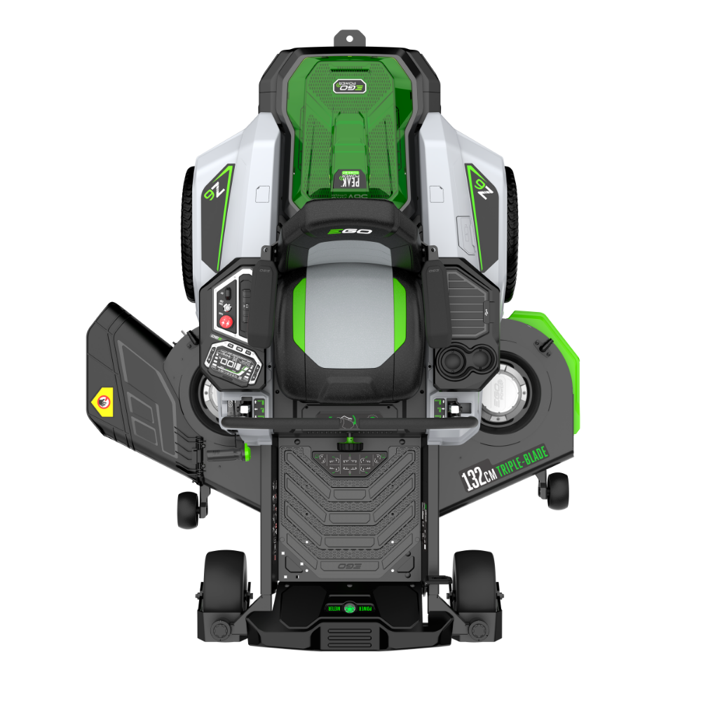 Rider EGO Power+ 132 cm Z6 Zero Turn s 3 nožmi